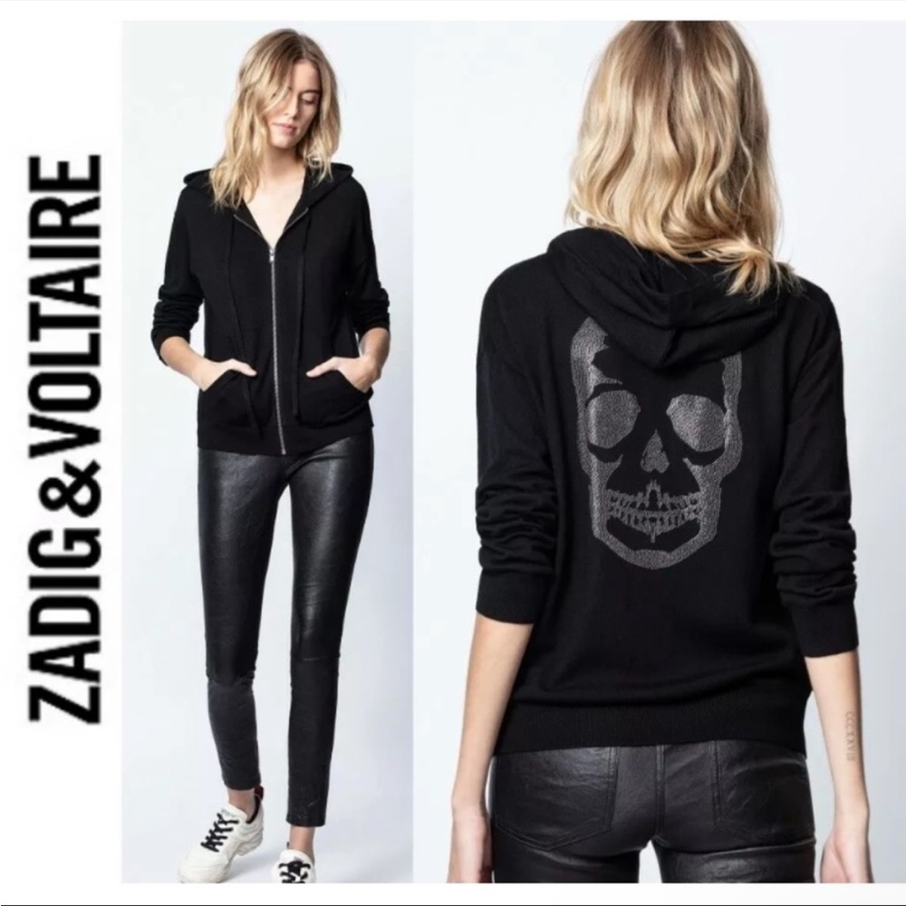 Zadig and Voltaire zip up